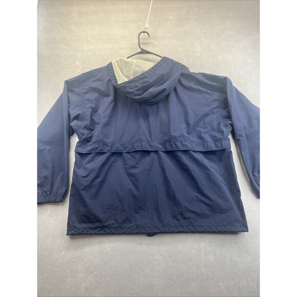 Members Only Nylon Windbreaker Rain Jacket Navy Blue Lightweight XL - Picture 2 of 11